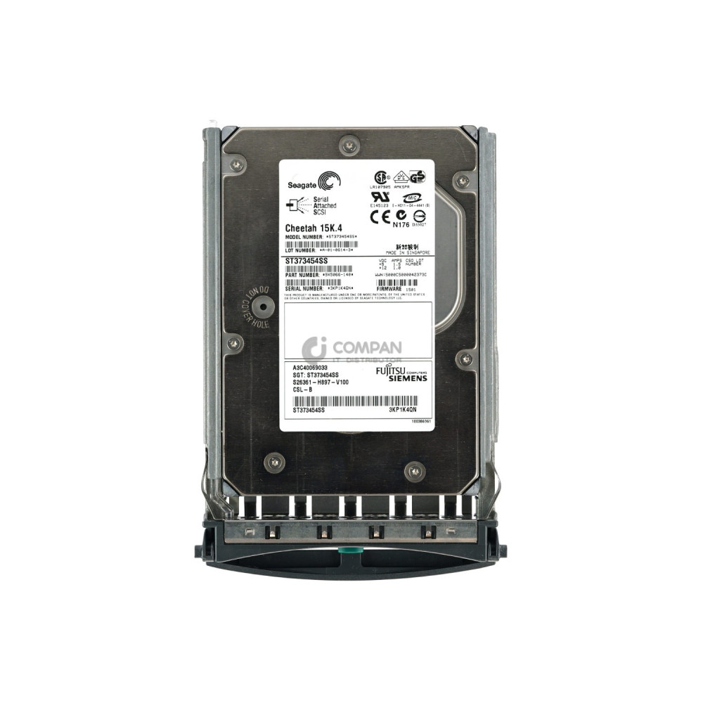 A3C40069033 FUJITSU HDD 73GB  15K  SAS 3G  3.5" LFF  HOT-SWAP